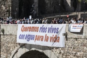 Más de 60 organizaciones se manifiestan por la recuperación de los ríos de la cuenca del Tajo