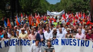 Miles de personas exigen en Talavera el buen estado del río Tajo y su cuenca